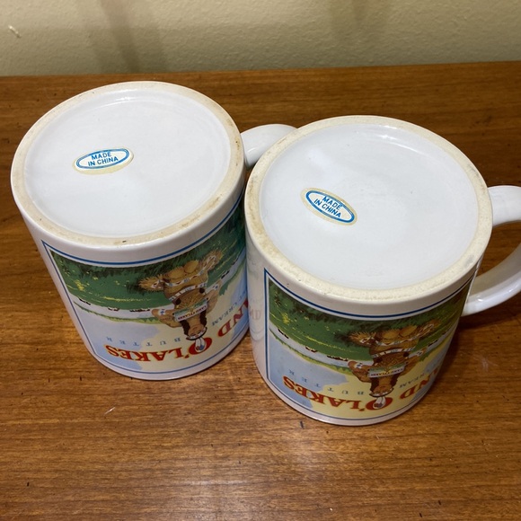 Land O’Lakes Butter mugs with Mia Indian girl set of two - Picture 4 of 4